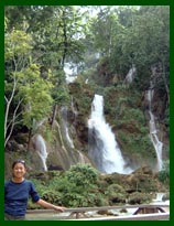 Luang Prabang's famouns Kwangsi Waterfall