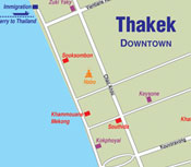 Map of Central Thakek