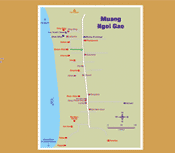 Map of Nong Khiaw