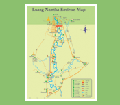 Map of the Luang Namtha Valley