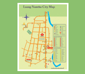 Map of Luang Namtha City