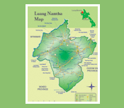 Map of Luang Namtha