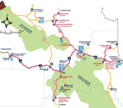 Map of Vientiane