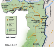 Map of Vientiane