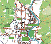 Map of Greater Pakse