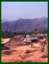 Akha Village above the Muang Sing Plain
