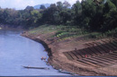 Vegetable Plantations on the bank of the Nam Ou river, Luang Prabang