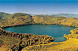 Nong Fa Crater Lake in Attapeu's Xe Pian NPA