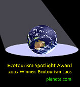 The 2007 Planeta Ecotourism Sotlight Award