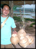 : Ban Mai Singsamphan, a fishing village located at the bottom of the beautiful Khong Mountain (