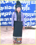 Tai Daeng Women's Costume in Ban Phiengnam