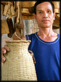 Mr Bounma's Bamboo Crafts in Ban Som