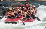 Raft, kayak the white water of some of SE Asia's wildest and scenic rivers.